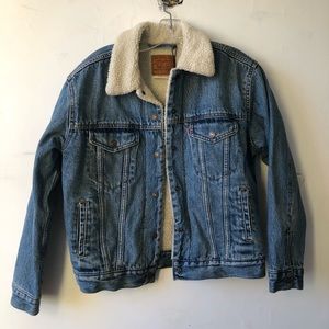 Levi’s Sherpa denim jacket